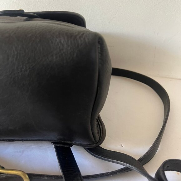 COACH VINTAGE 90's 9791 LARGE DAYPACK BACKPACK GLOVETANNED LEATHER - Picture 3 of 9